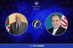 I.R. Iran, Ministry of Foreign Affairs- Iranian Algerian FMs discuss regional developments on the phone