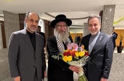 I.R. Iran, Ministry of Foreign Affairs- Anti-Zionist Rabbi Yisroel Dovid Weiss and Iranian FM hold meeting in Brazil